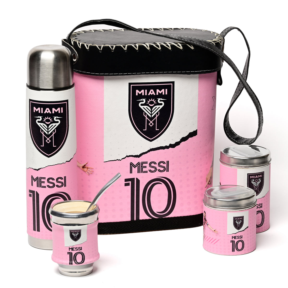 Kit de Mate Messi Edición Miami