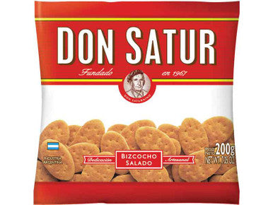 Bizcochos DonSatur 200g Salado (pack de 30)