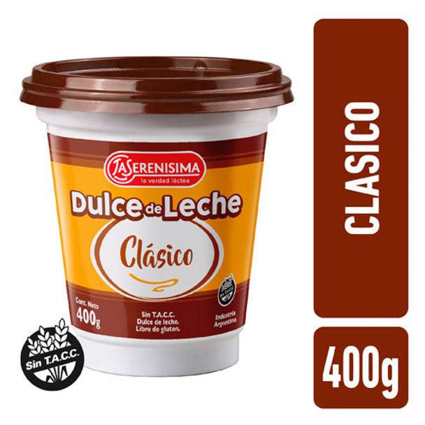 Dulce de Leche La Serenísima Colonial Receta Tradicional, 1 kg / 2.2 lb