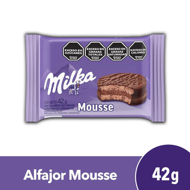 Alfajor Milka 42gx6u Mousse