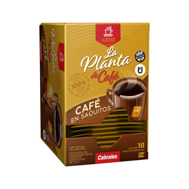 Cafe La Planta Saquitos 18u