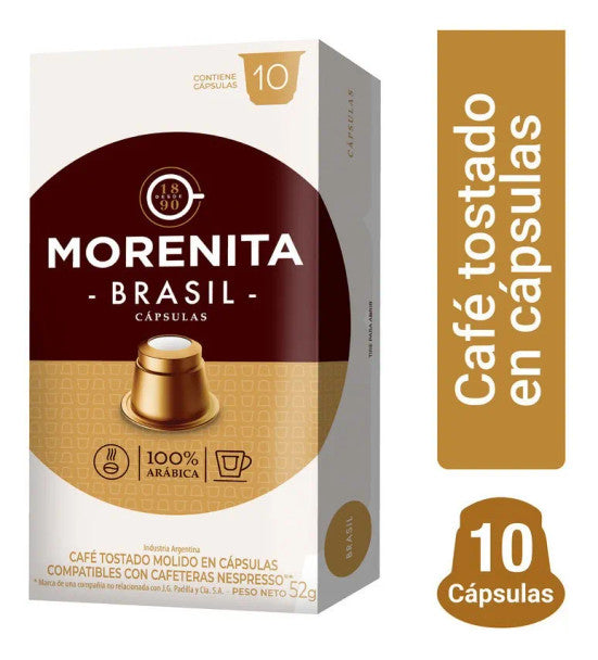 Cafe Morenita Caps 10u Brasil