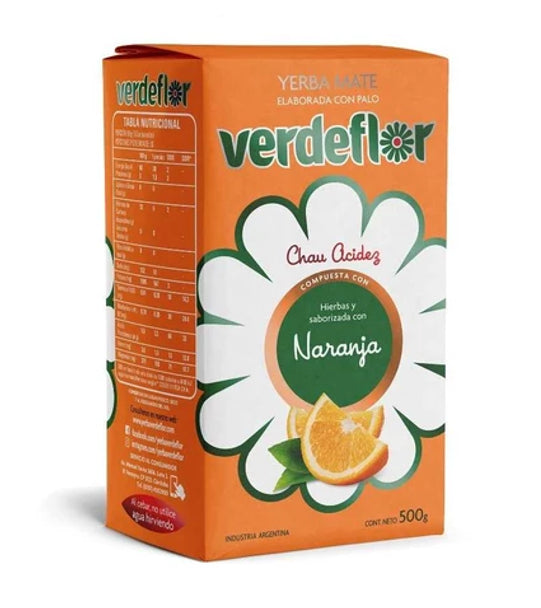 Yerba VerdeFlor 500g Naranja