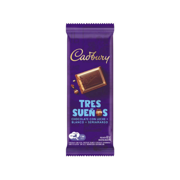 Choc. Cadbury 82g 3 Suenos                                  