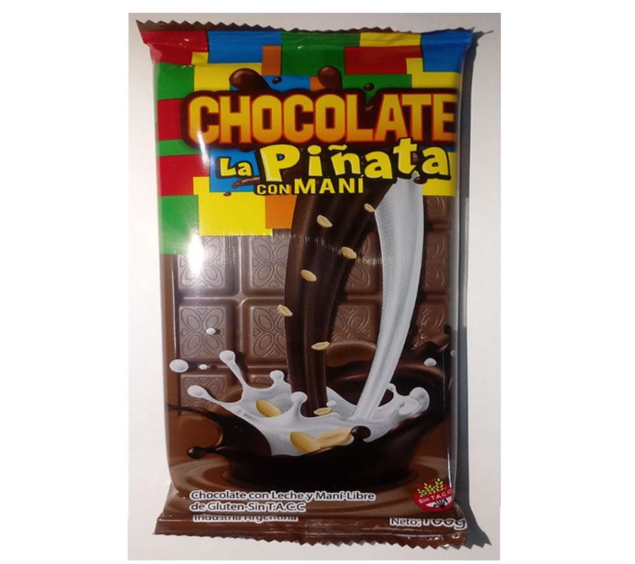 Choc. La Pinata 100g Mani                                   