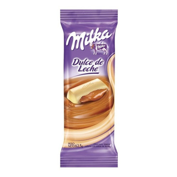 Choc. Milka 67.5g DDL Bco                                   