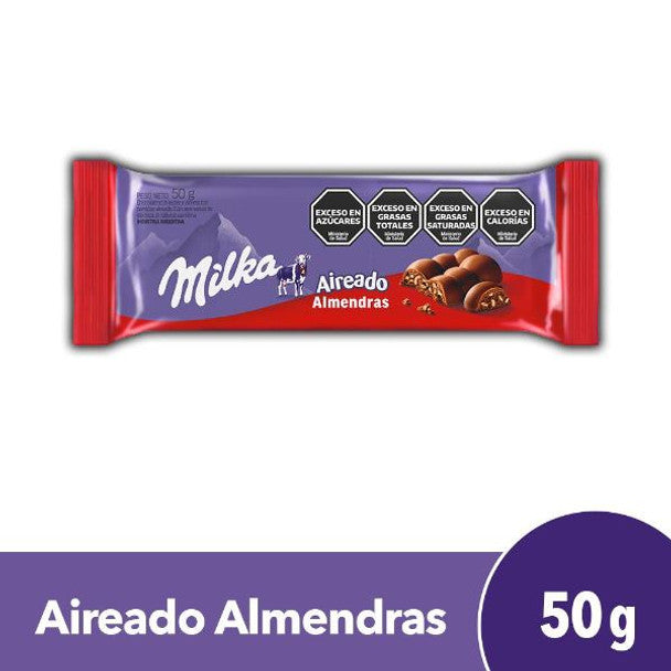 Choc. MilkaLeger 50g Almendras                              