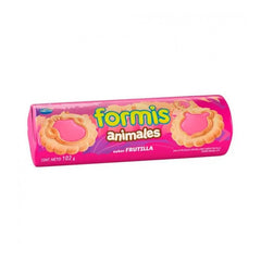 Galletitas Formis 102g Vainilla y Frutilla (pack de 3)
