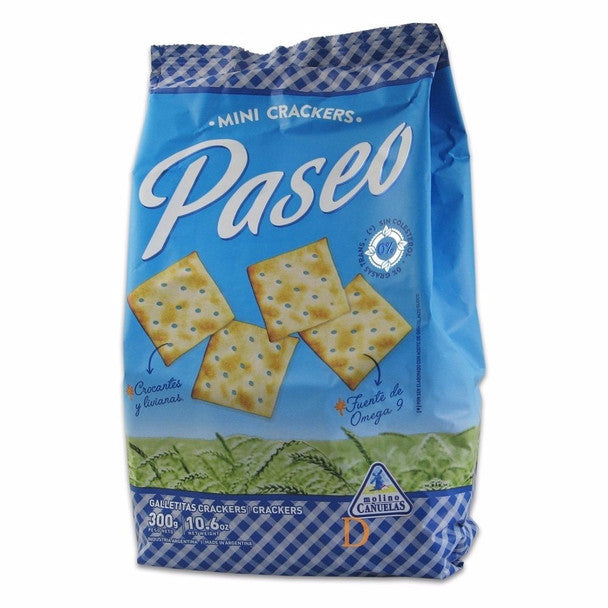 Galletitas Paseo Crackers 300g (pack de 3)
