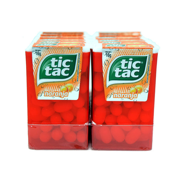 Confites TicTac 12u Naranja                             