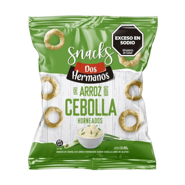 Snack Arroz 2Hnos 80g Cre/Ceb                               