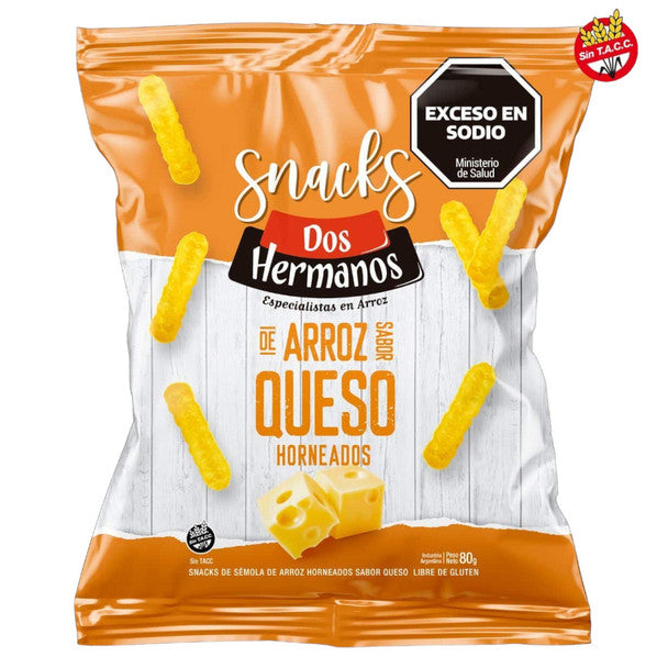 Snack Arroz 2Hnos 80g Queso                                 