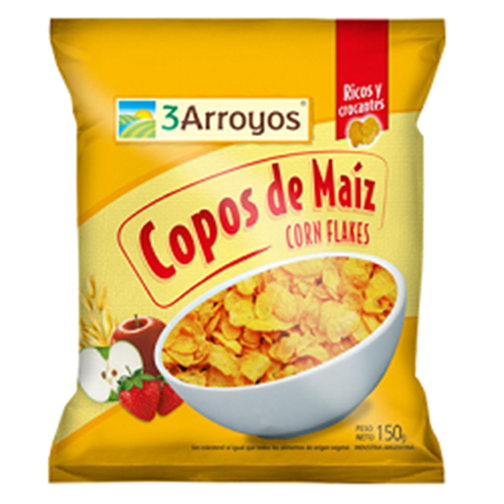 Cereal 3 Arroyos Copos Maiz 150g CornFla                    