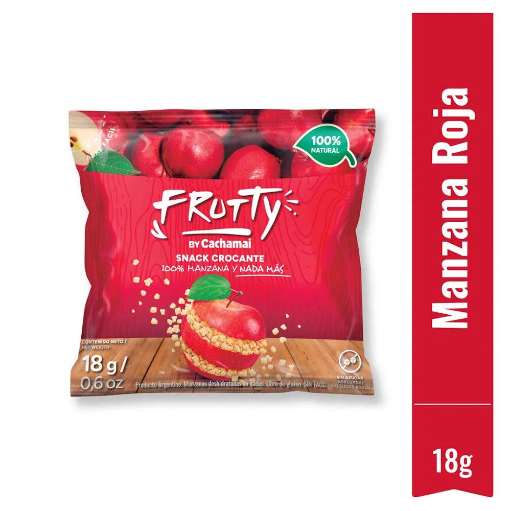 Snack Frutty Deshid.18g Mzn Roja                            