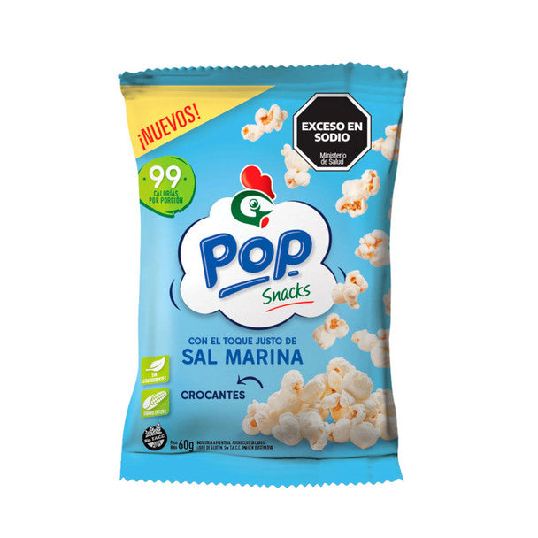 Pochoclo GalloPop 60g Sal Marina                            