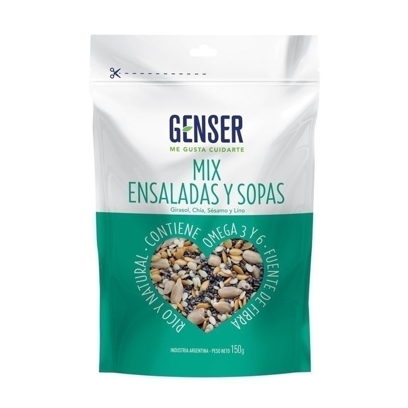 Mix Semillas Genser DP 150g Ensal&Sop                       