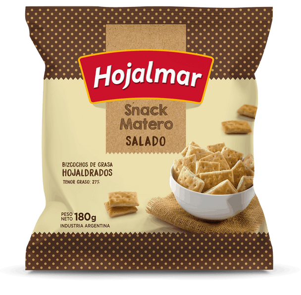 Snack Hojalmar Matero 180g Salado                           