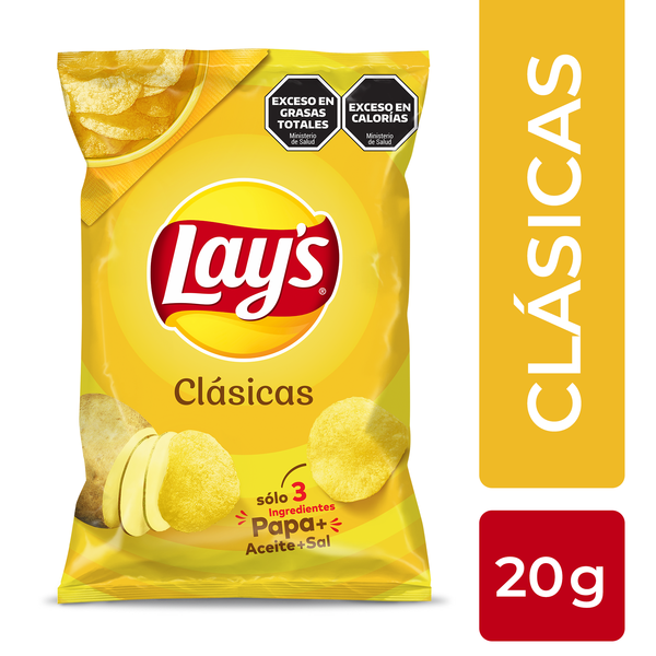 Papas Lays 20g                                              