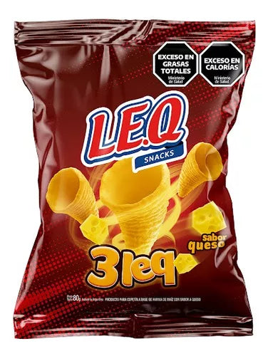 Conos 3D LEQ 80g Queso                                      