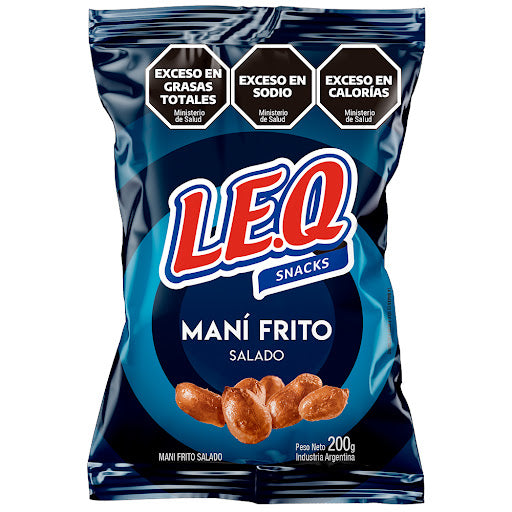 Maní LEQ Frito 200g Pelado                                  