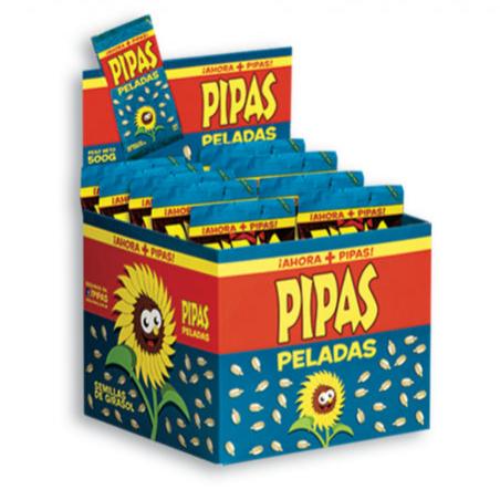 Pipas Peladas 25gx20u                                       