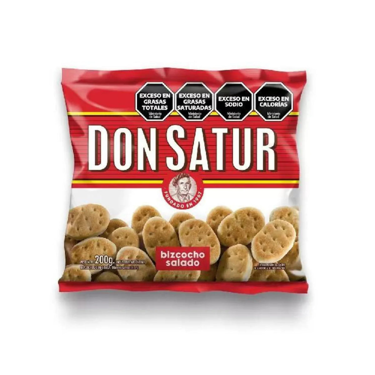 Bizcochos DonSatur 200g Salado (pack de 3)